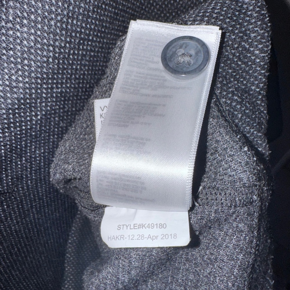 Marmot‎ Addy Pullover Women Lg Charcoal Gray EUC Wool Blend Button Neck Gorpcore - Picture 8 of 12